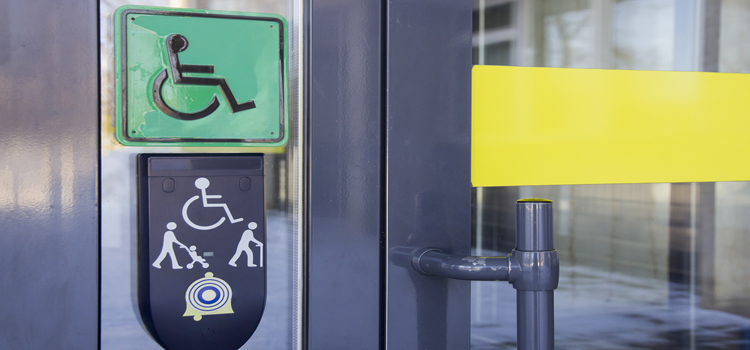 automatic handicap door opener in Cypress